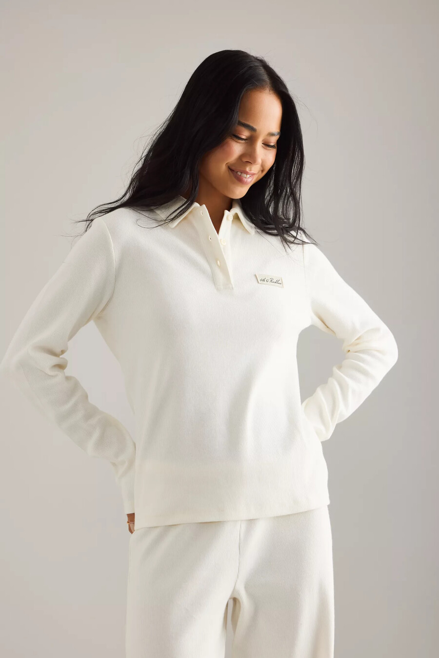 4th reckless liliana langarm-poloshirt