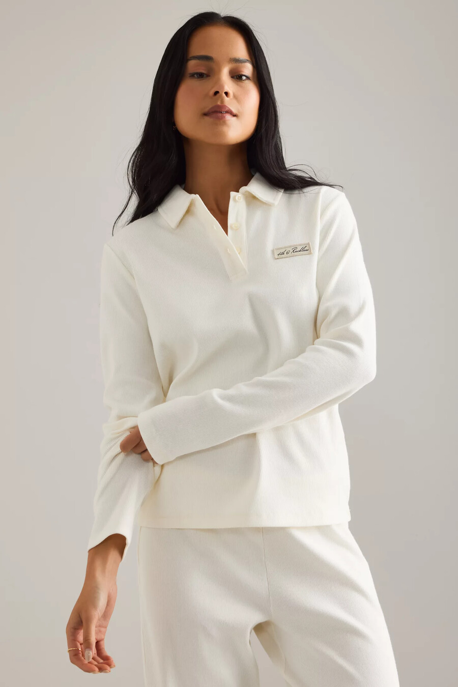 4th reckless liliana langarm-poloshirt