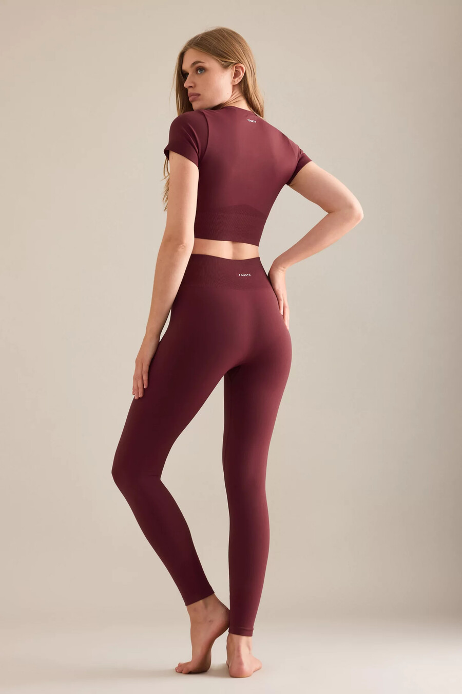 4th reckless brogan crop gym top