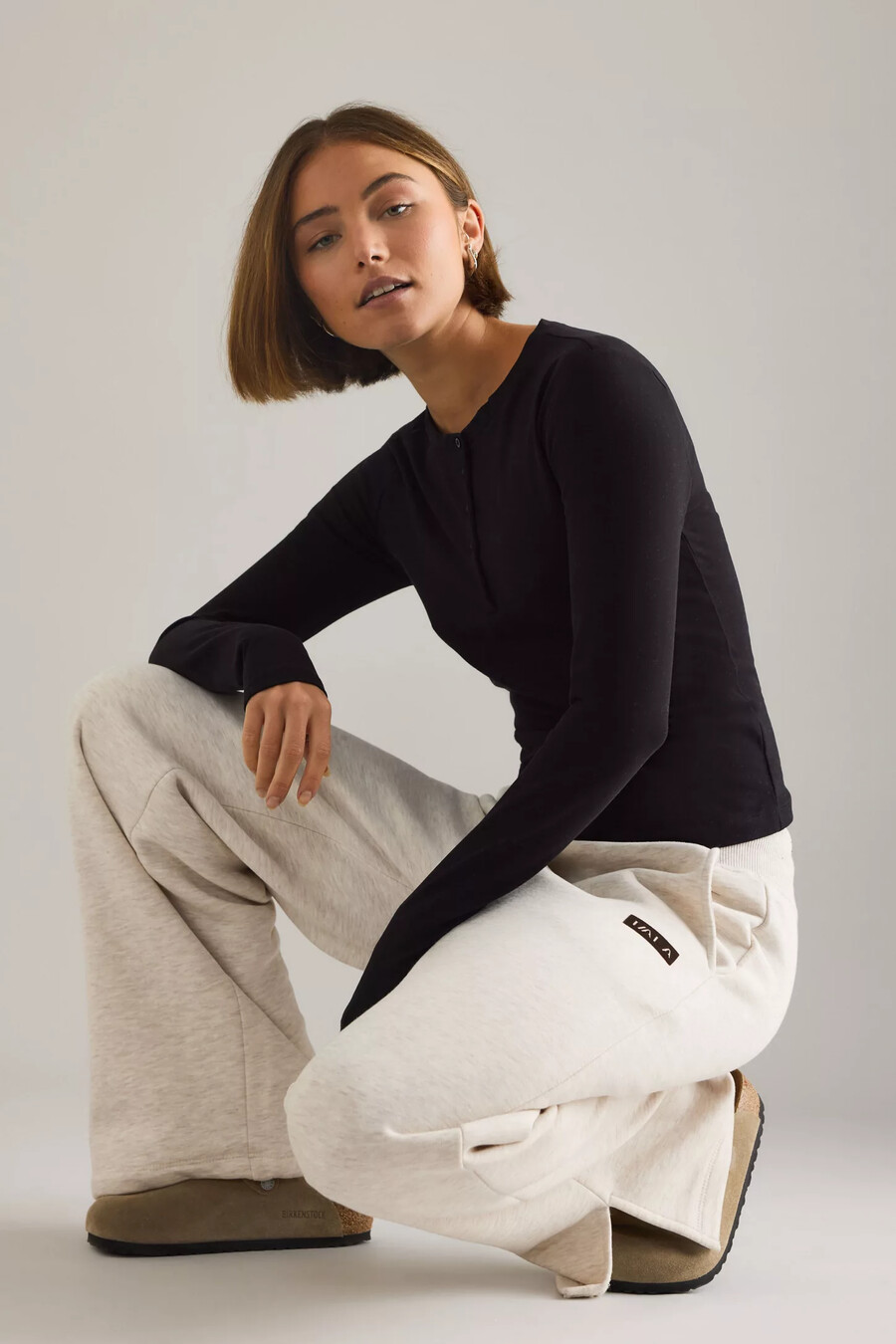 tala 365 core cotton henley top