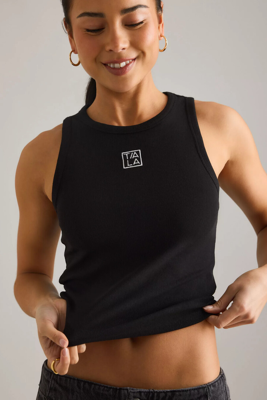 tala 365 logo rib racer tanktop
