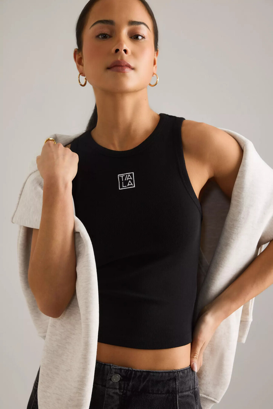 tala 365 logo rib racer tanktop