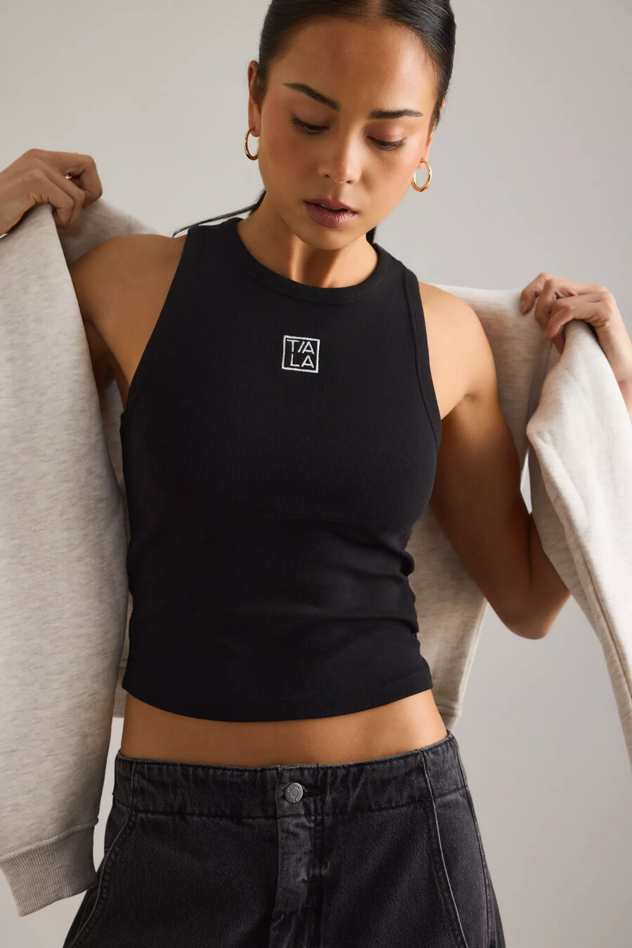 tala 365 logo rib racer tanktop
