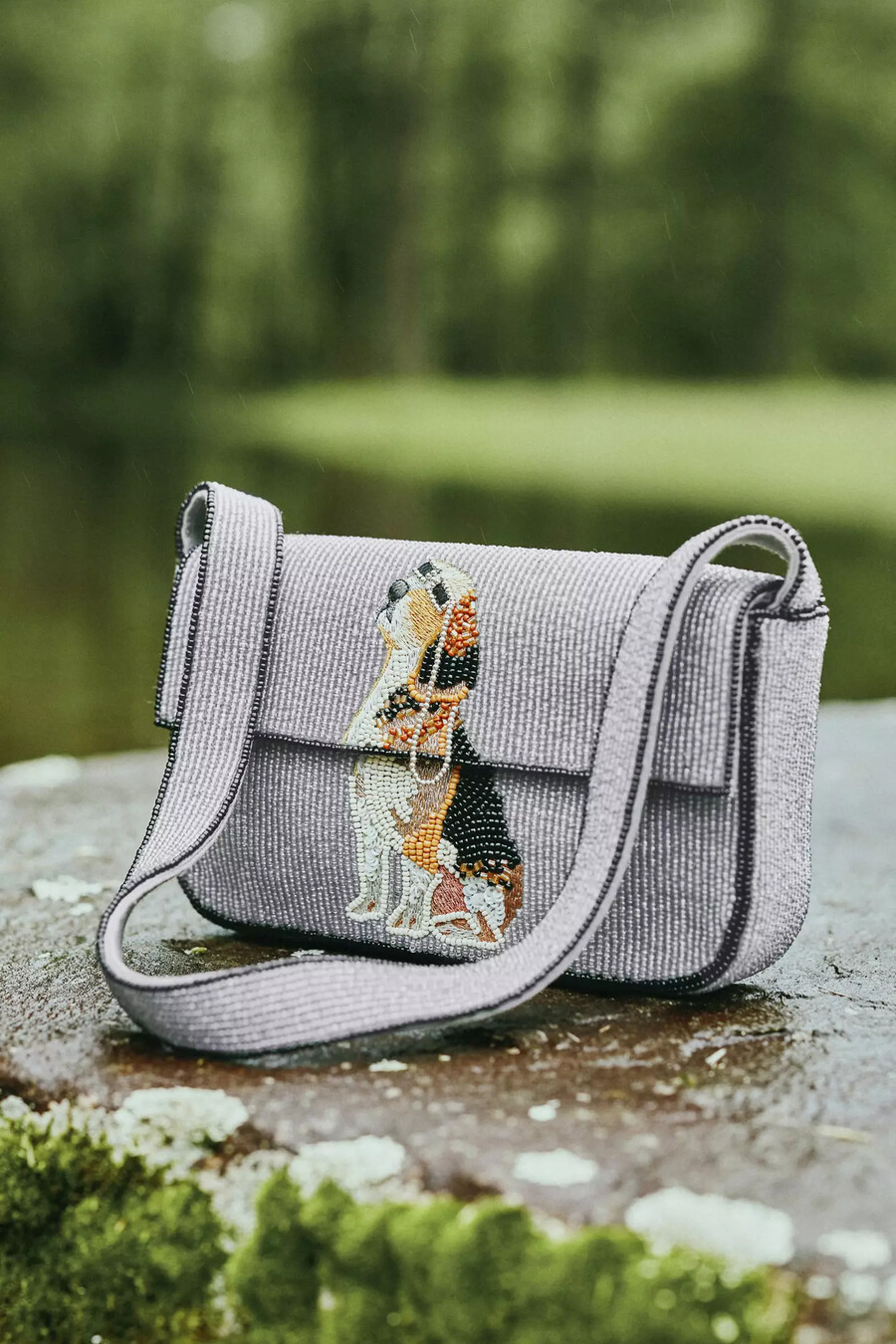 die fiona perlenhandtasche tier-edition