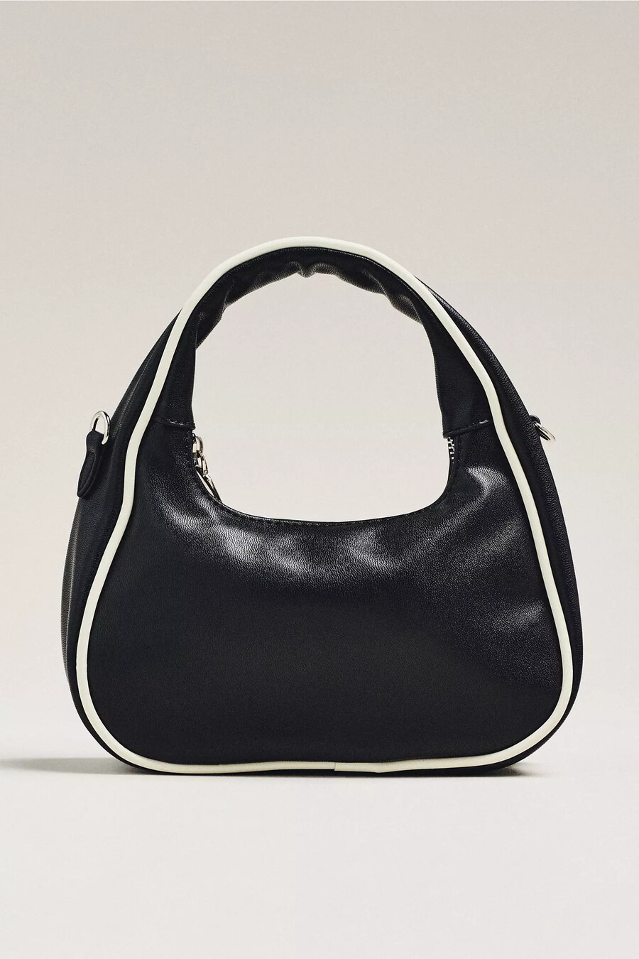 melie bianco mini-schultertasche mit paspelierung
