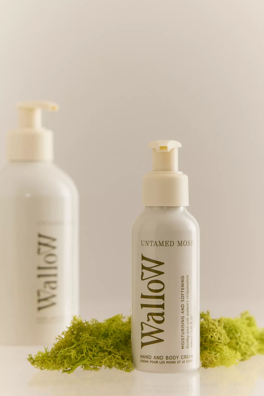 wallow untamed moss mini hand- und körpercreme