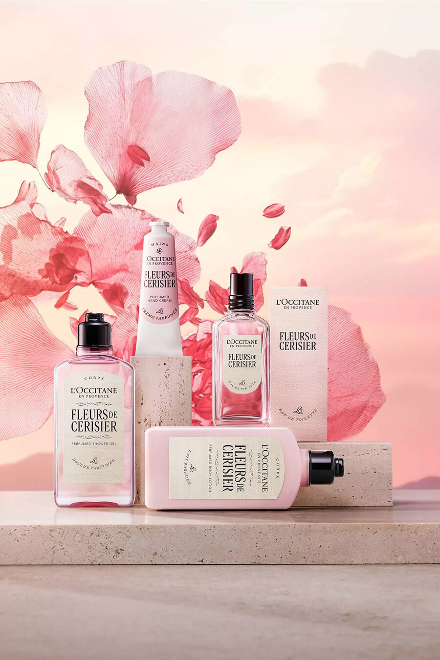 loccitane fleurs de cerisier duschgel