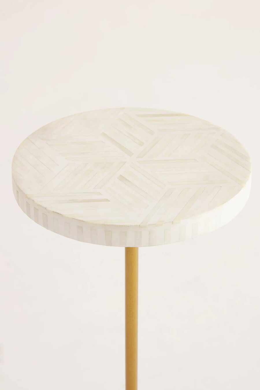 optischer inlay-beistelltisch