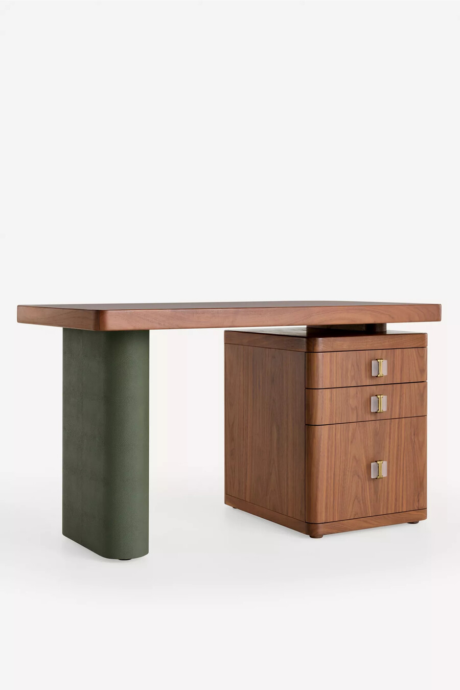 brompton holzschreibtisch
