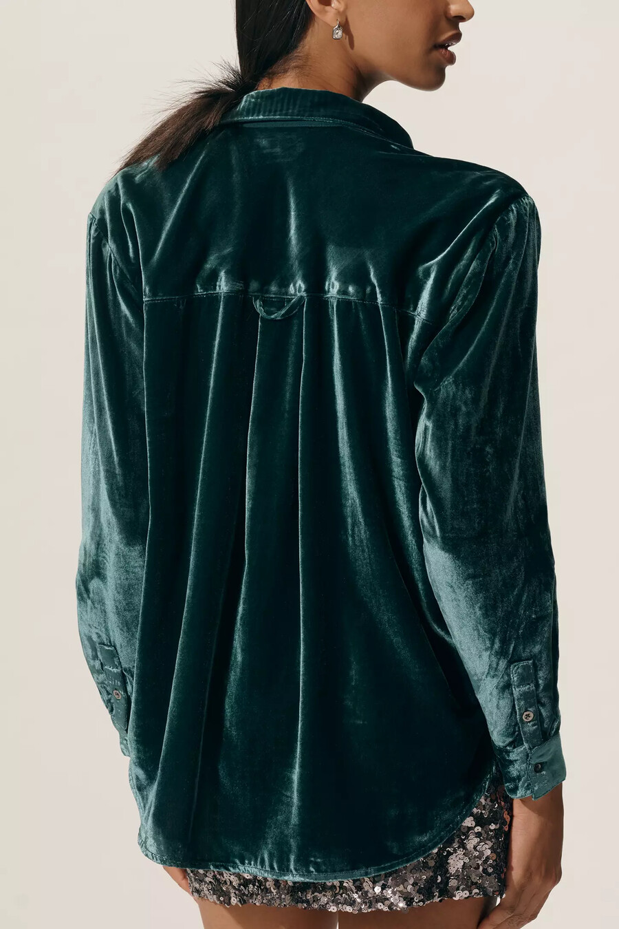 pilcro oversized smoking buttondown hemd