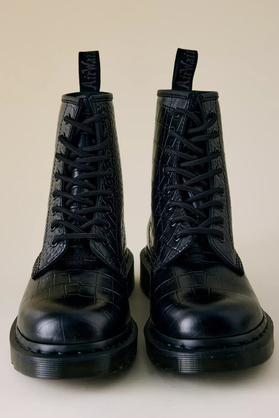 dr. martens 1460 croc emboss boots