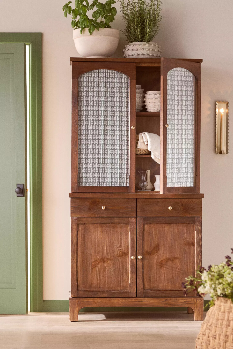 whitney gardinenschrank aus holz