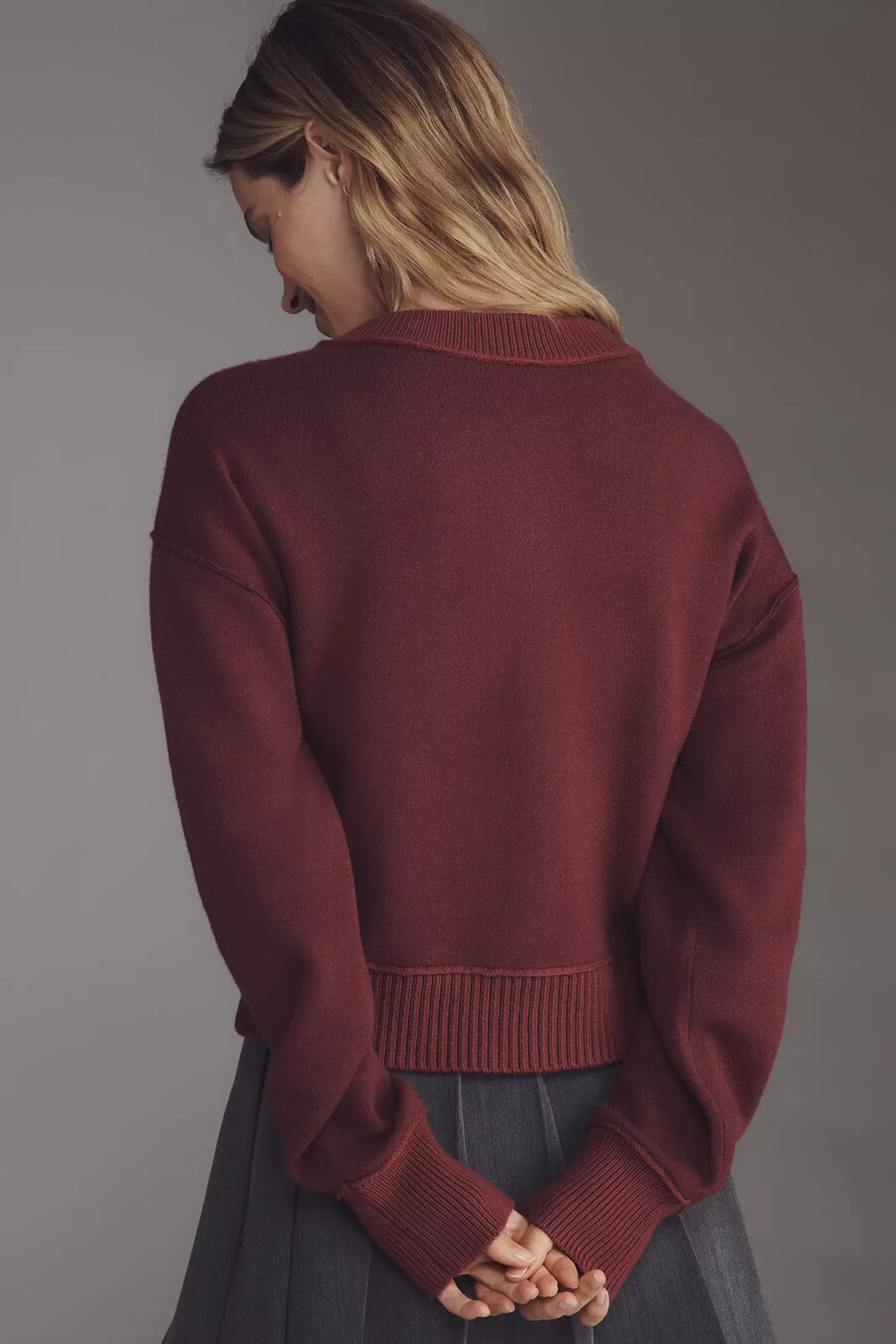 maeve kompakt-strickjacke