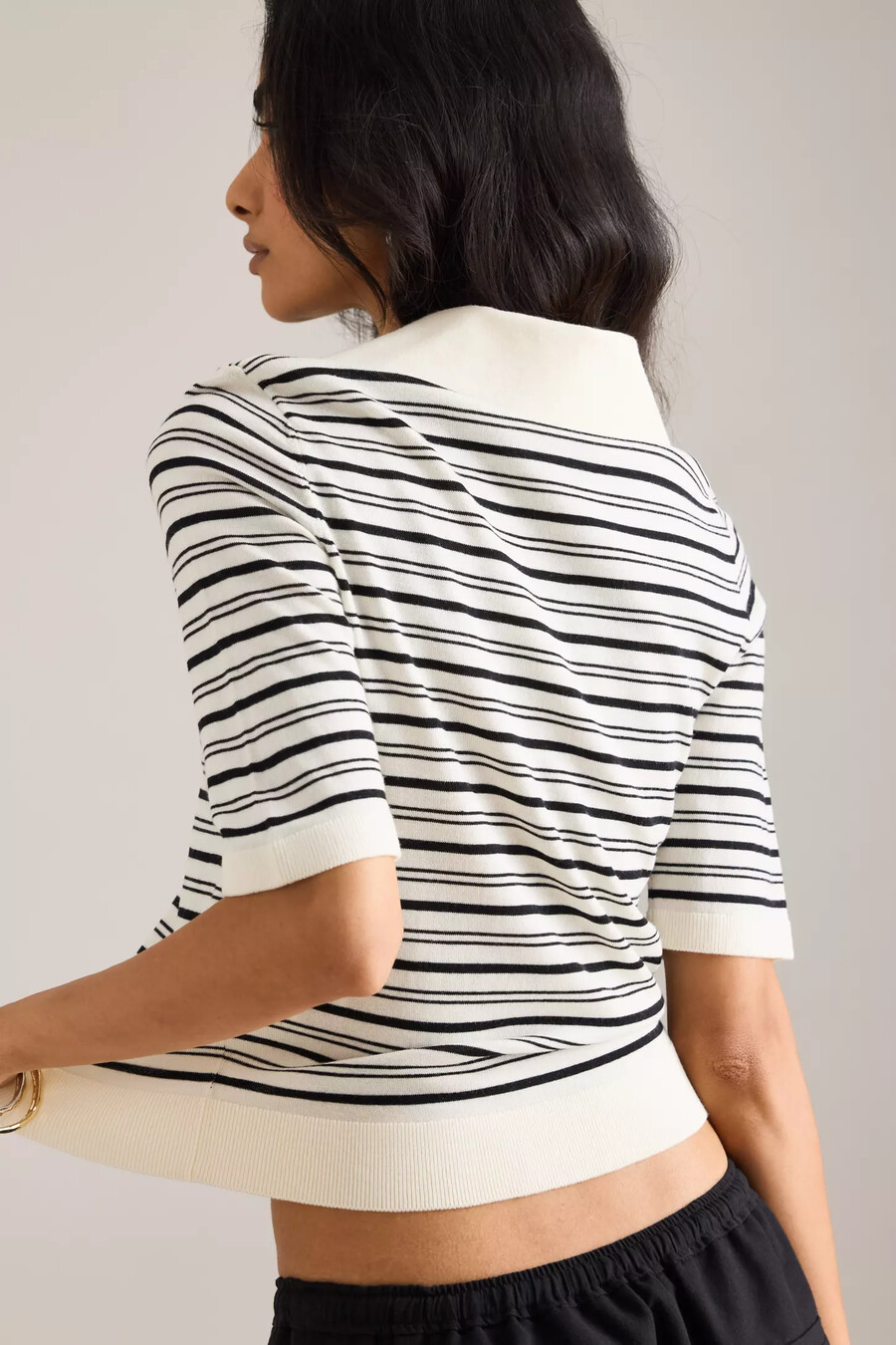 ausgewähltes thea strick-polo-top