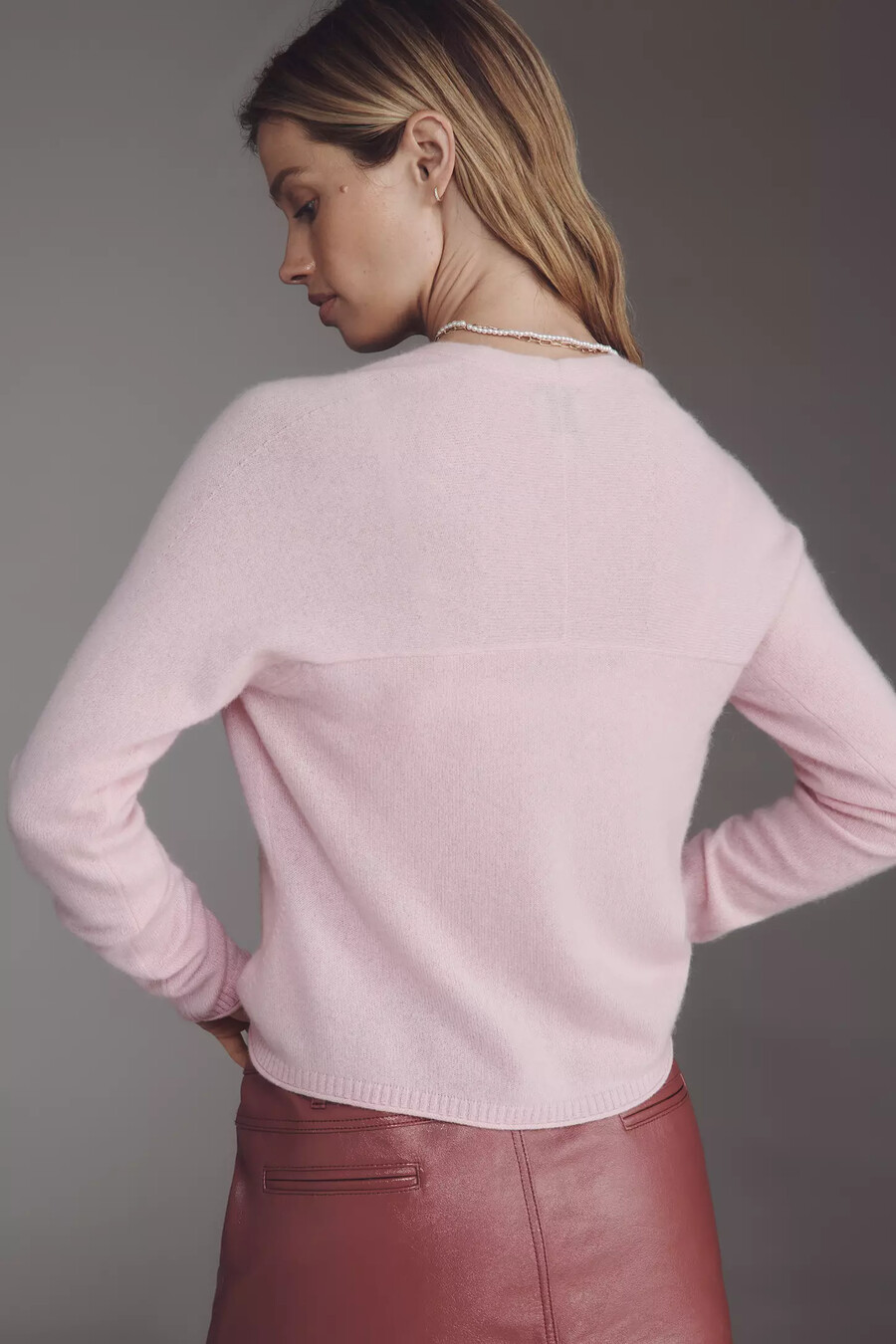 maeve kaschmir-cardigan mit einem knopf