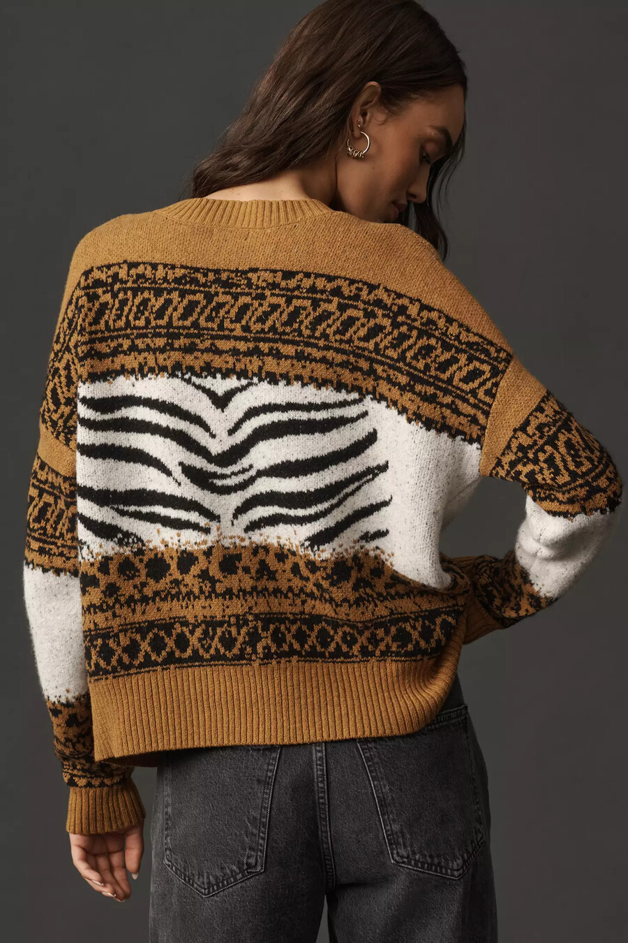 pilcro tiger icon wollmischung pullover