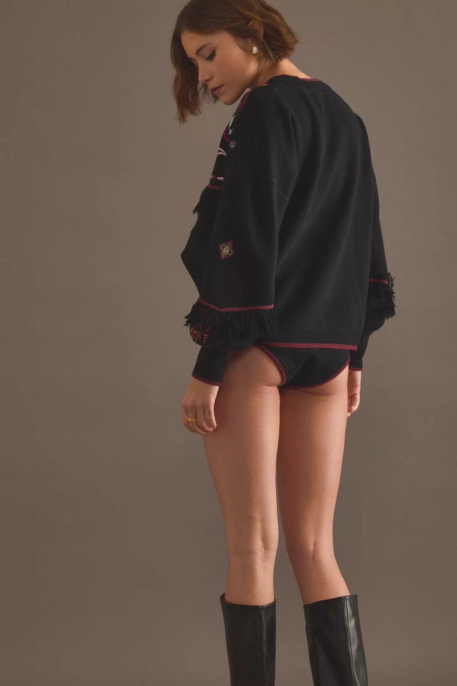 nie vollständig angezogen safari jamie pullover