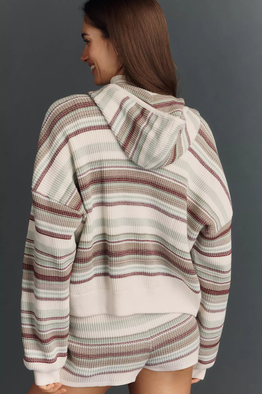 thermostrickjacke mit reißverschluss für den täglichen gebrauch