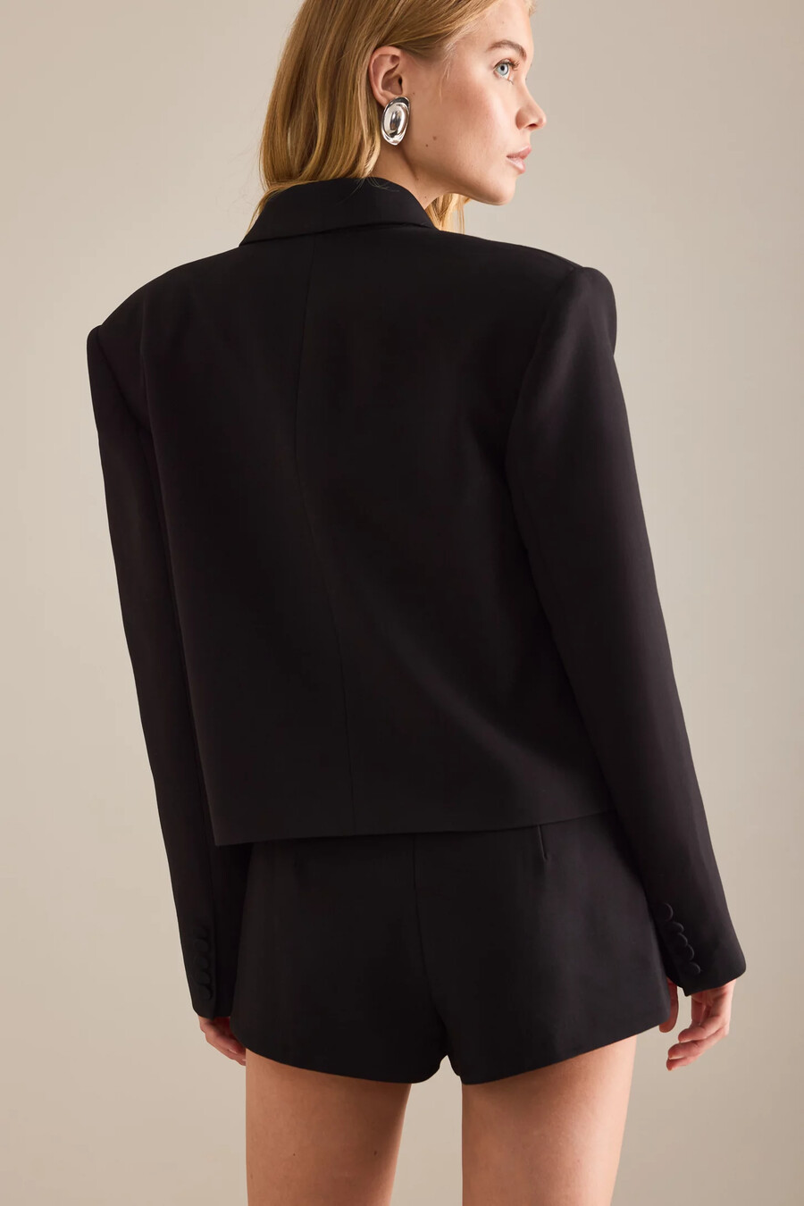bardot jezel doppelreiher-crop-blazer