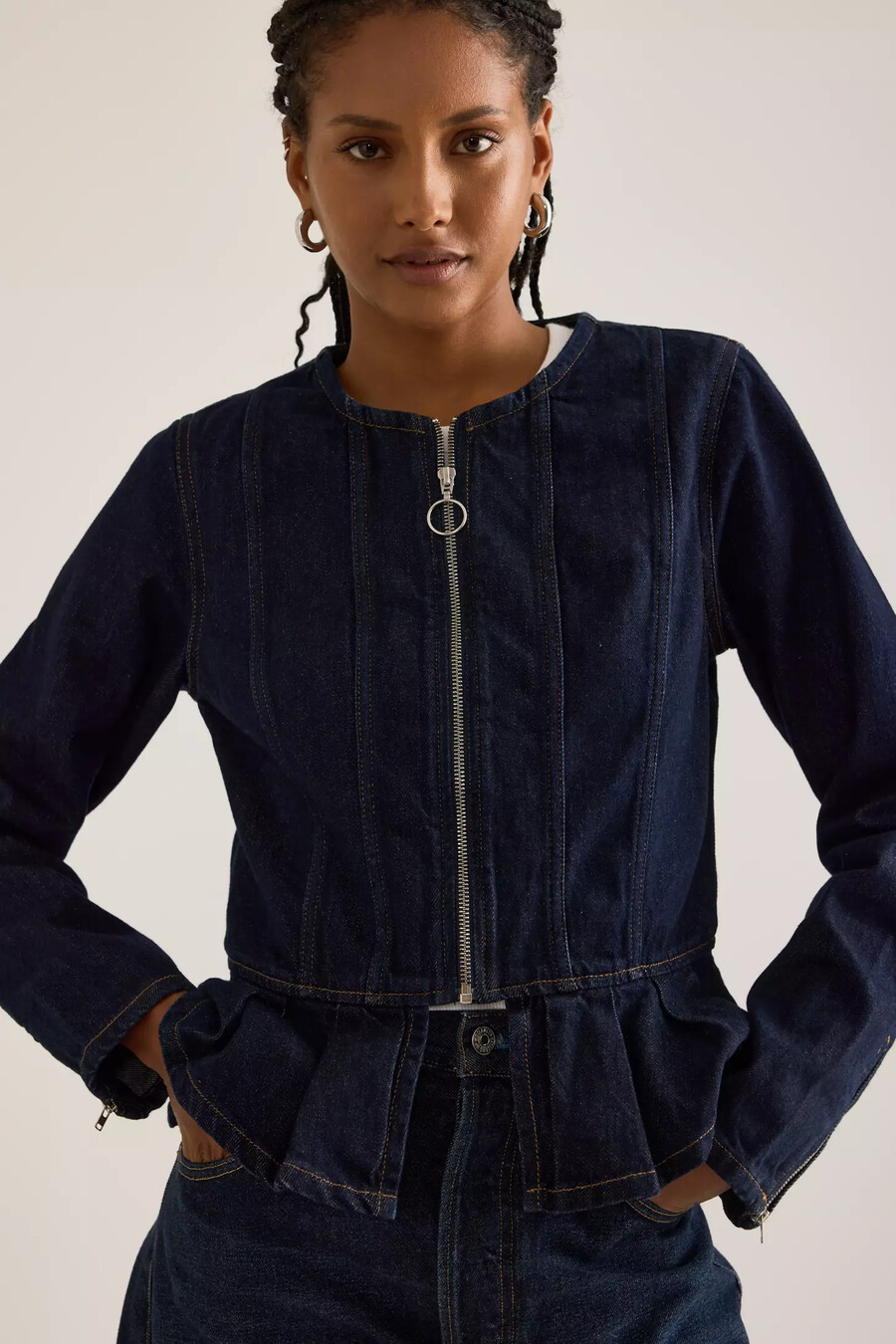 seventy mochi zoe jeansjacke
