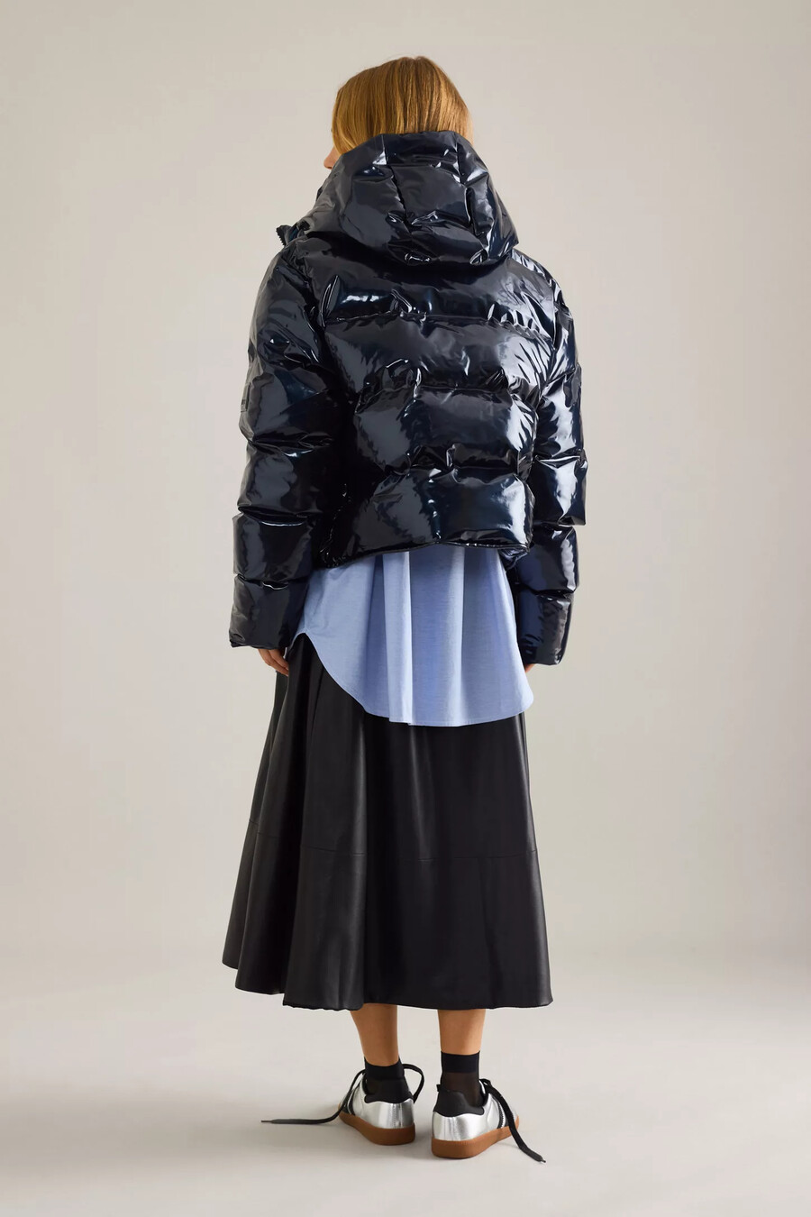 rains alta wasserdichte kurze steppjacke