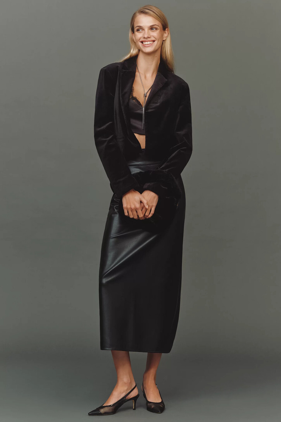 maeve cropped tuxedo blazer