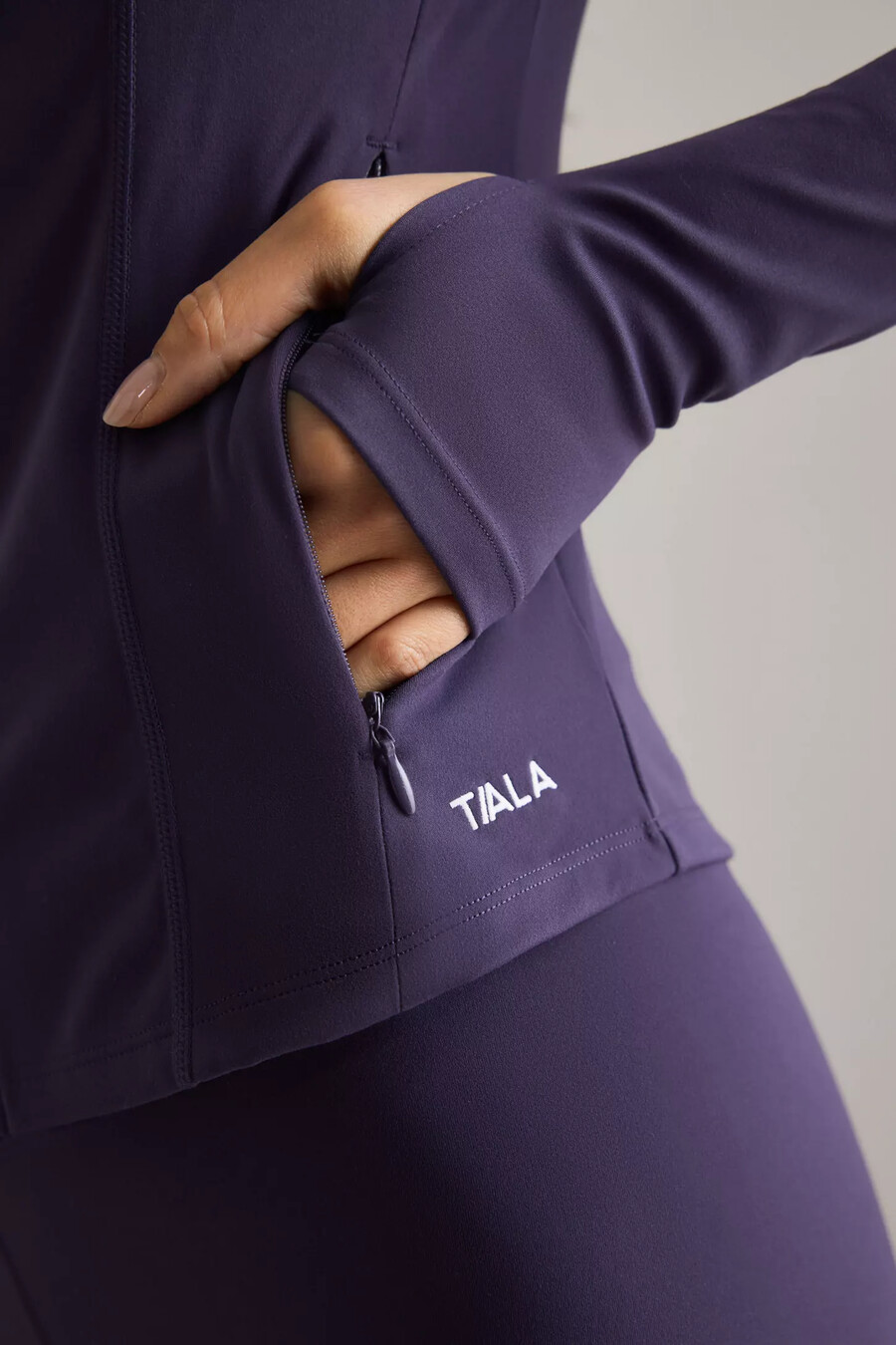 tala dayflex laufjacke mit reißverschluss