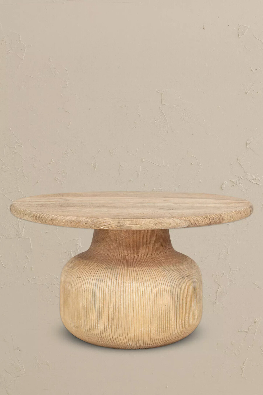 nkuku vivan couchtisch aus gerilltem holz