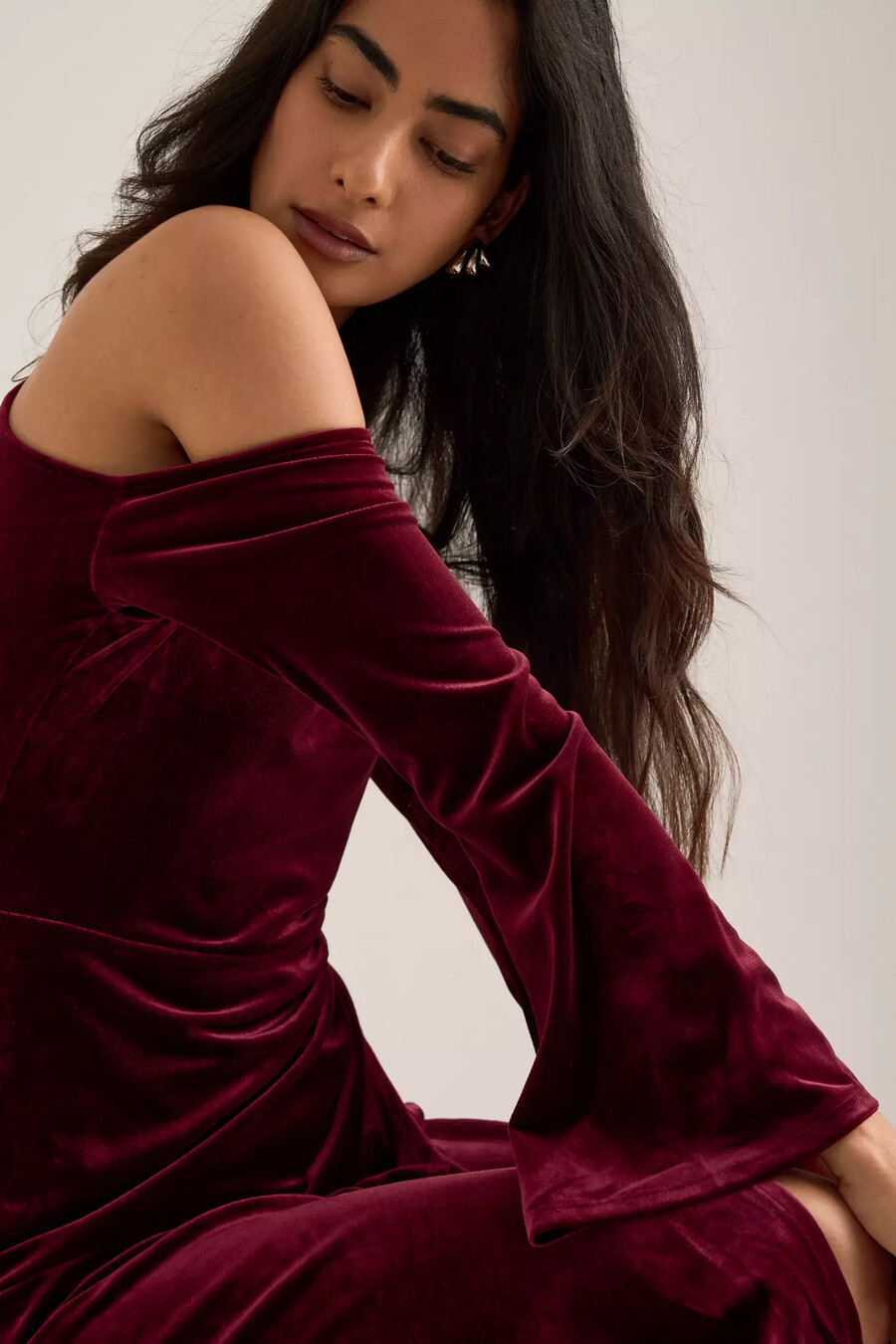 nobodys child jungfrau samt asymmetrisches midikleid
