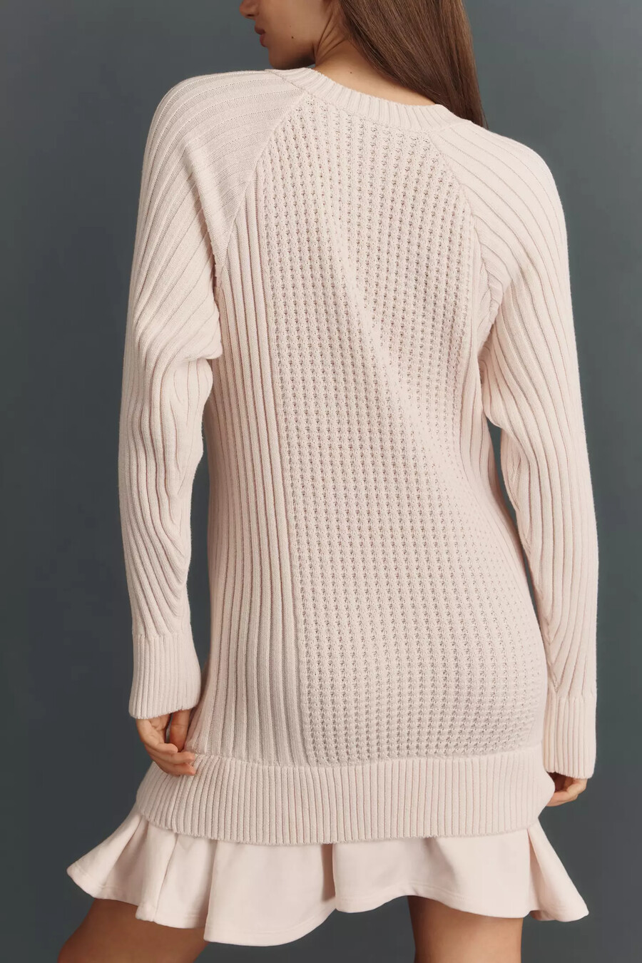 alltags-Übungs-doppelpack waffelstrick-minikleid