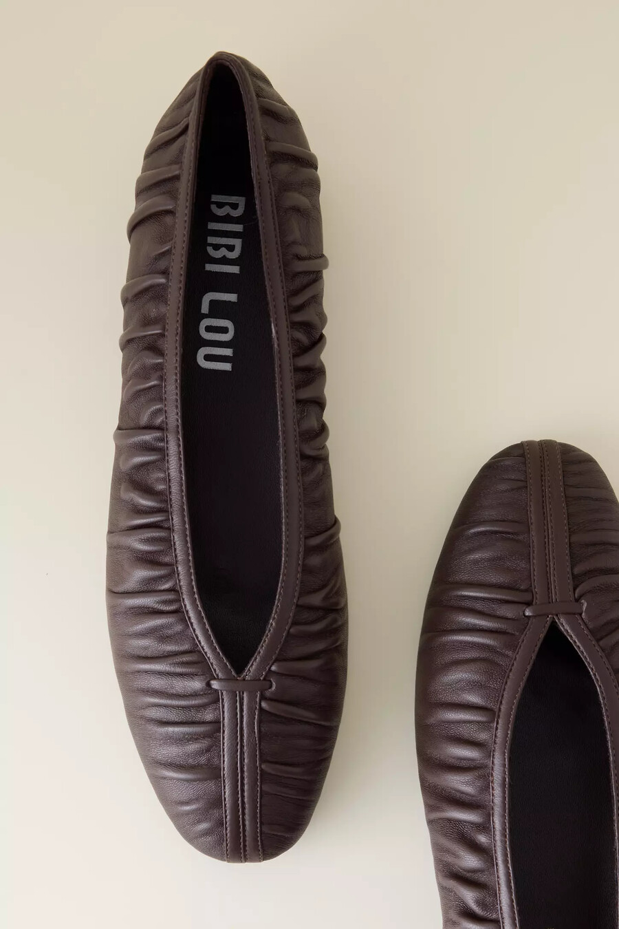 bibi lou carmin ballerinas