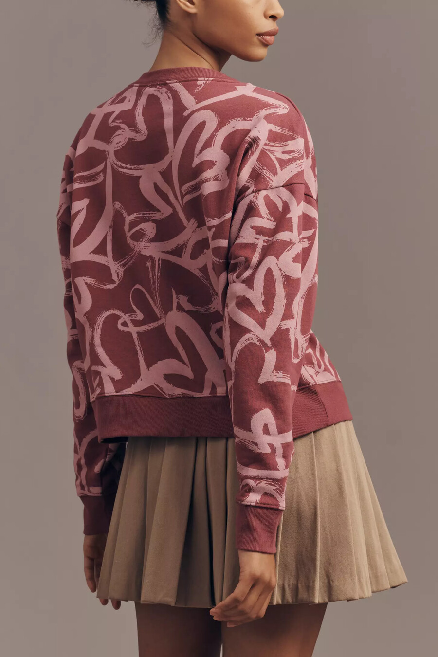 maeve pullover mit herzmotiv