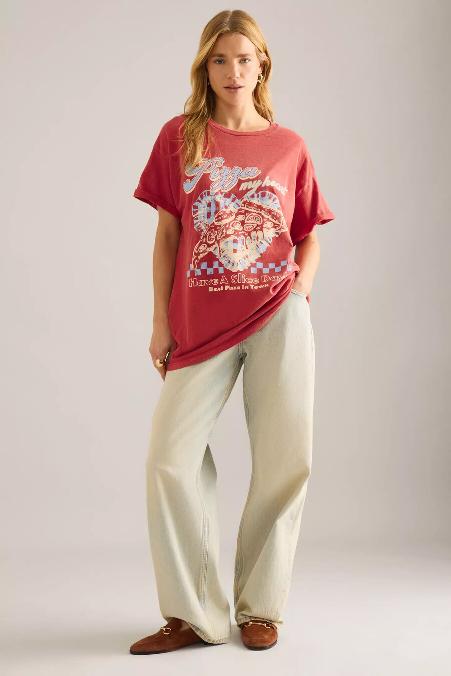anthropologie pizza my heart grafik-freund-t-shirt