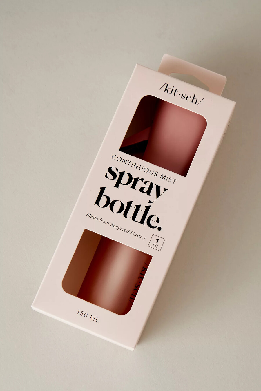 kitschige umweltfreundliche sprühflasche