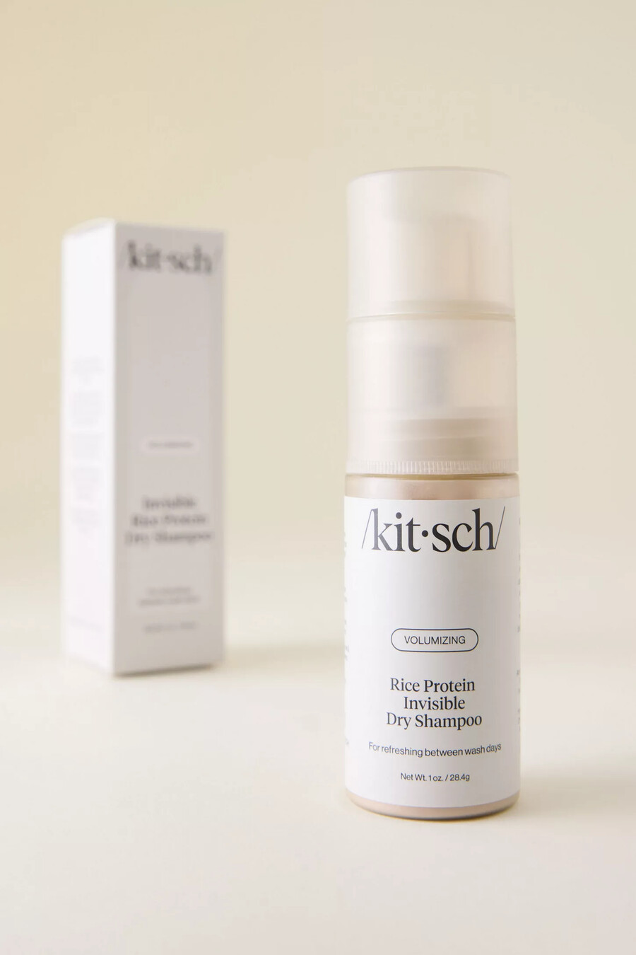 kitsch volumizing rice protein unsichtbares trockenshampoo