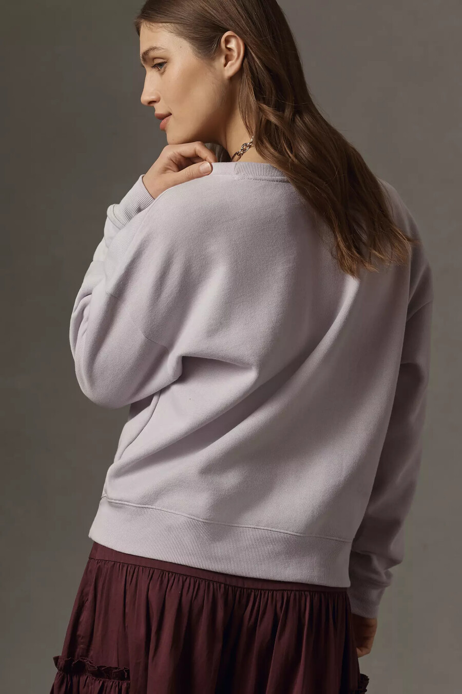 maeve x laetitia rouget besticktes sweatshirt