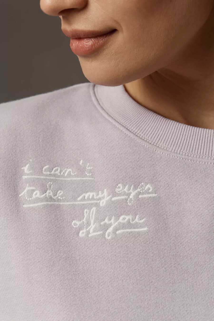 maeve x laetitia rouget besticktes sweatshirt
