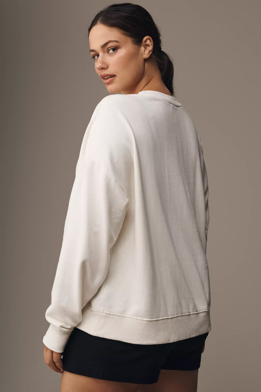 maeve kurzarm-sweatshirt mit verzierungen