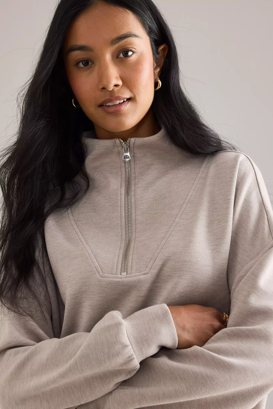varley hawley half-zip sweatshirt