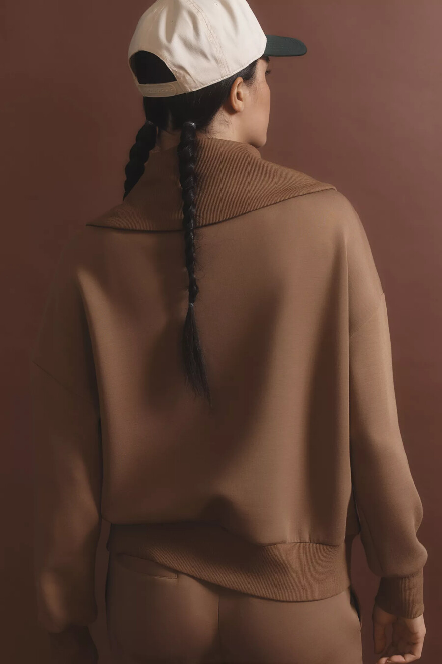 varley catherine half-zip sweatshirt