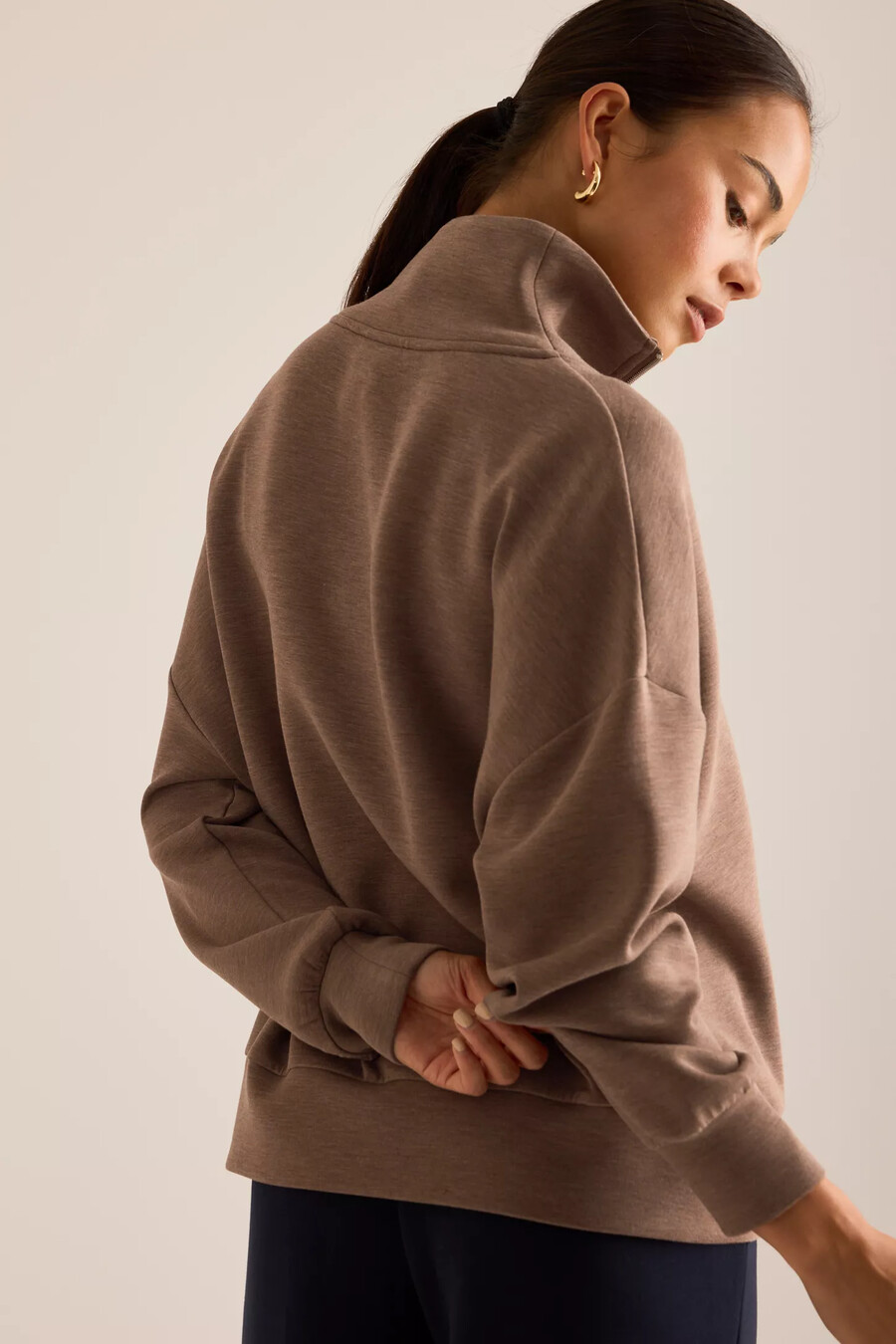 varley hawley half-zip sweatshirt