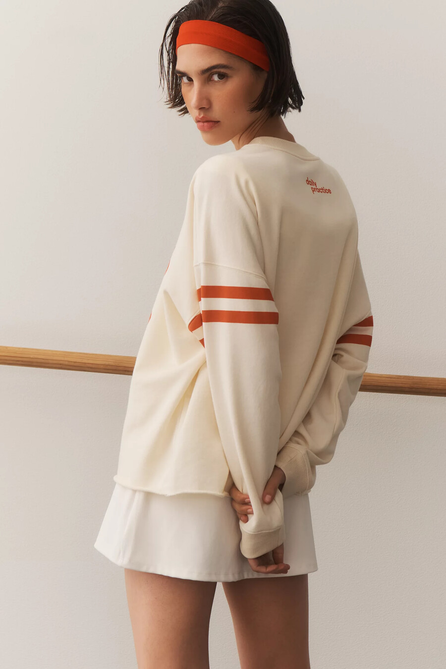 sweatshirt „täglich üben weniger bereuen