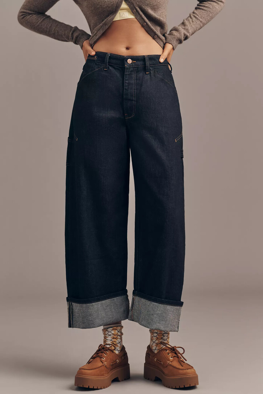 die kayden japanese barrel carpenter jeans von pilcro