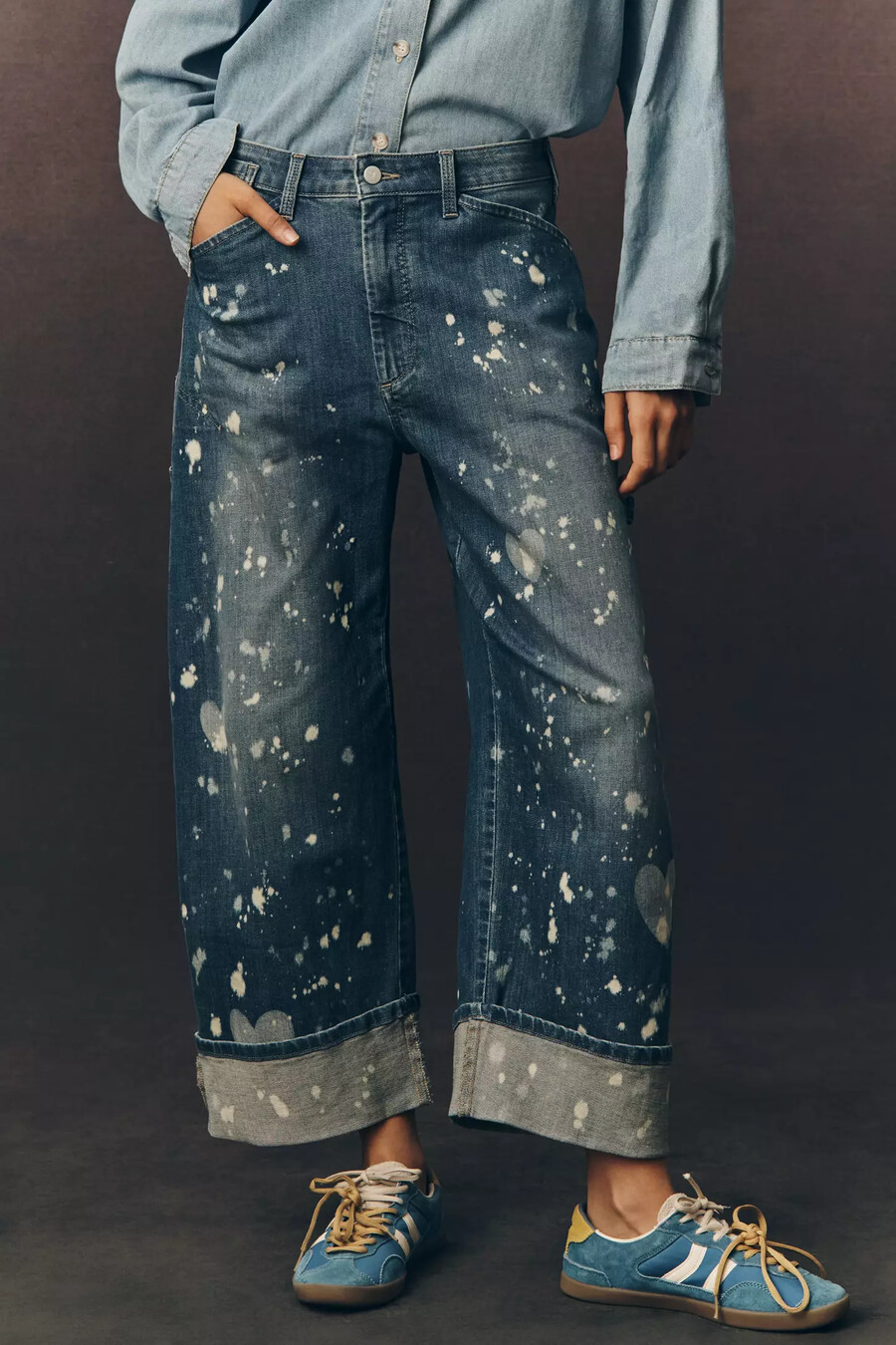 die kayden barrel carpenter jeans von pilcro