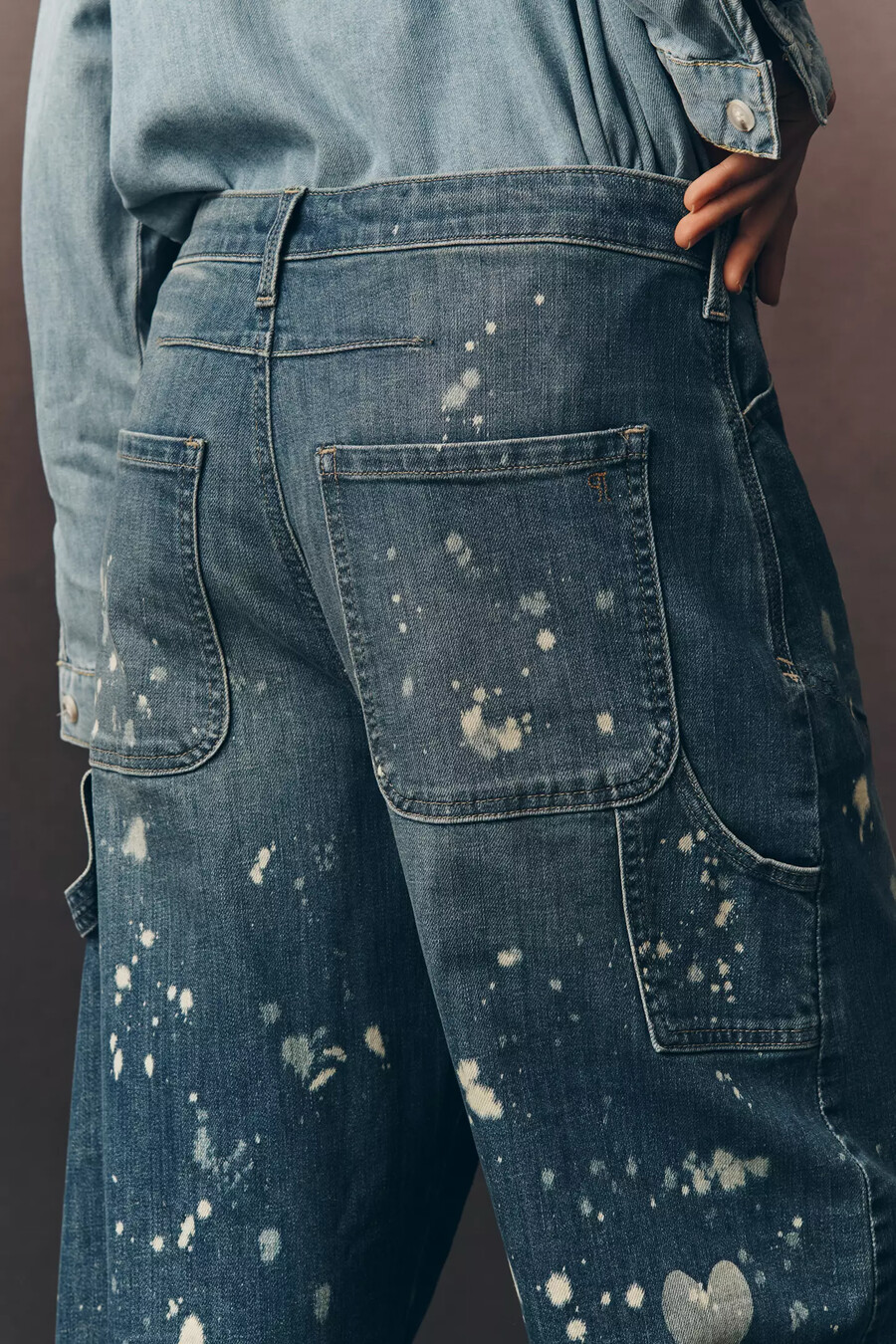 die kayden barrel carpenter jeans von pilcro