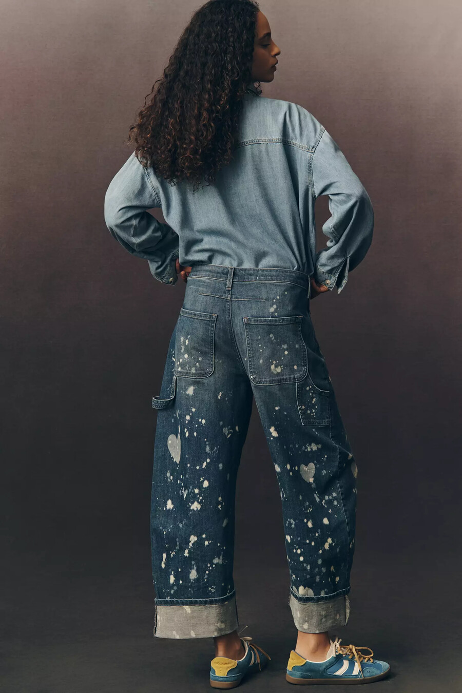die kayden barrel carpenter jeans von pilcro