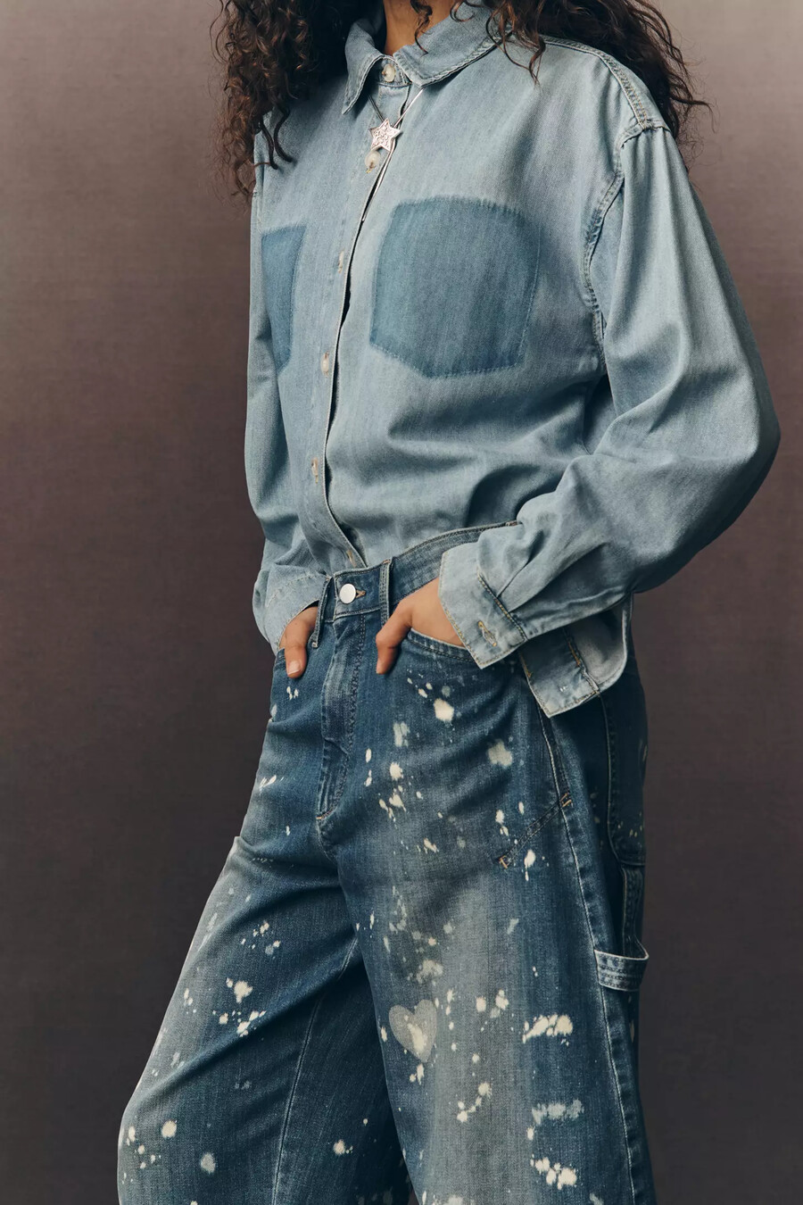 die kayden barrel carpenter jeans von pilcro