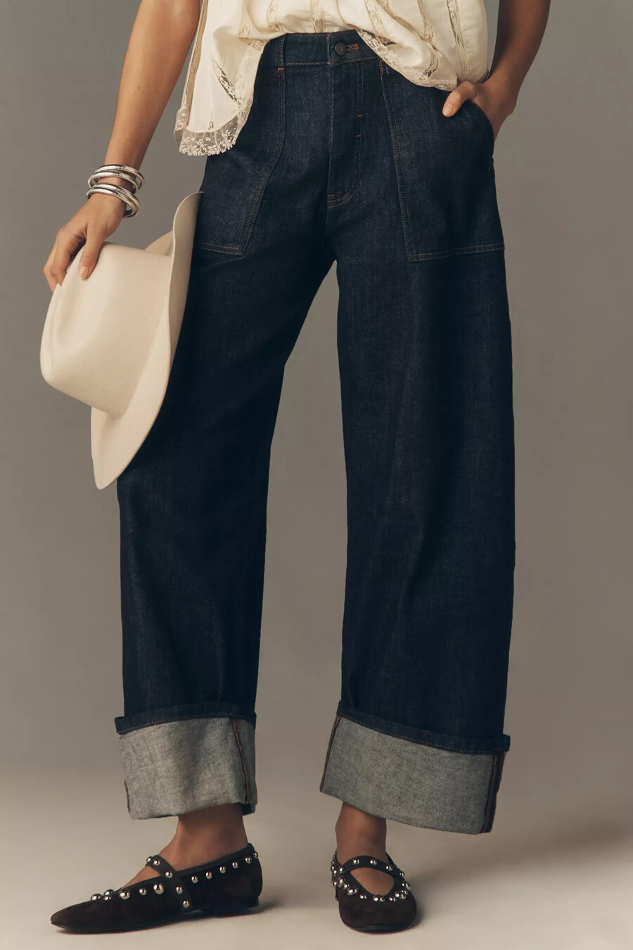 die kayden carpenter barrel jeans von pilcro