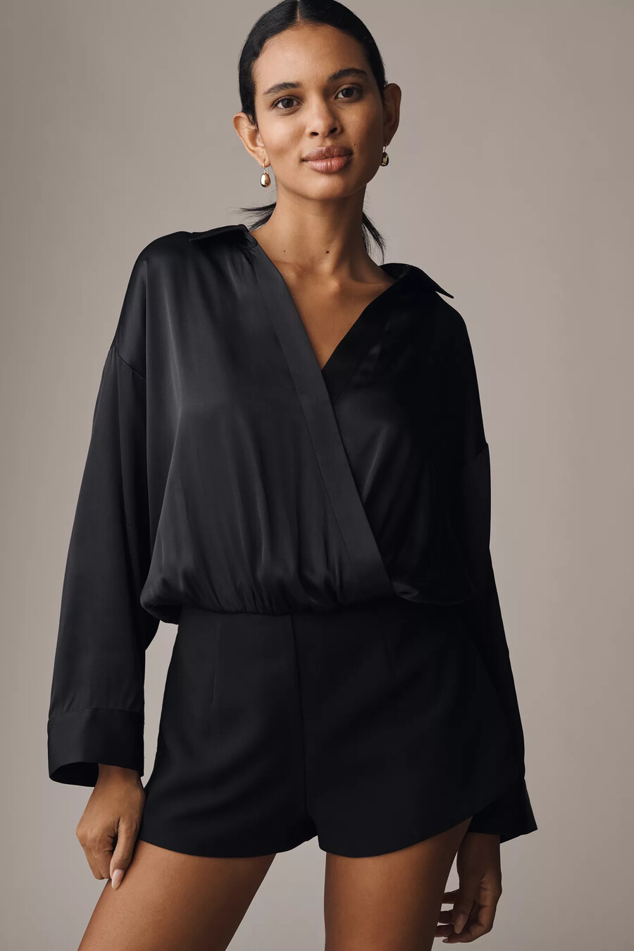 maeve langarm-satin-zweiteiler