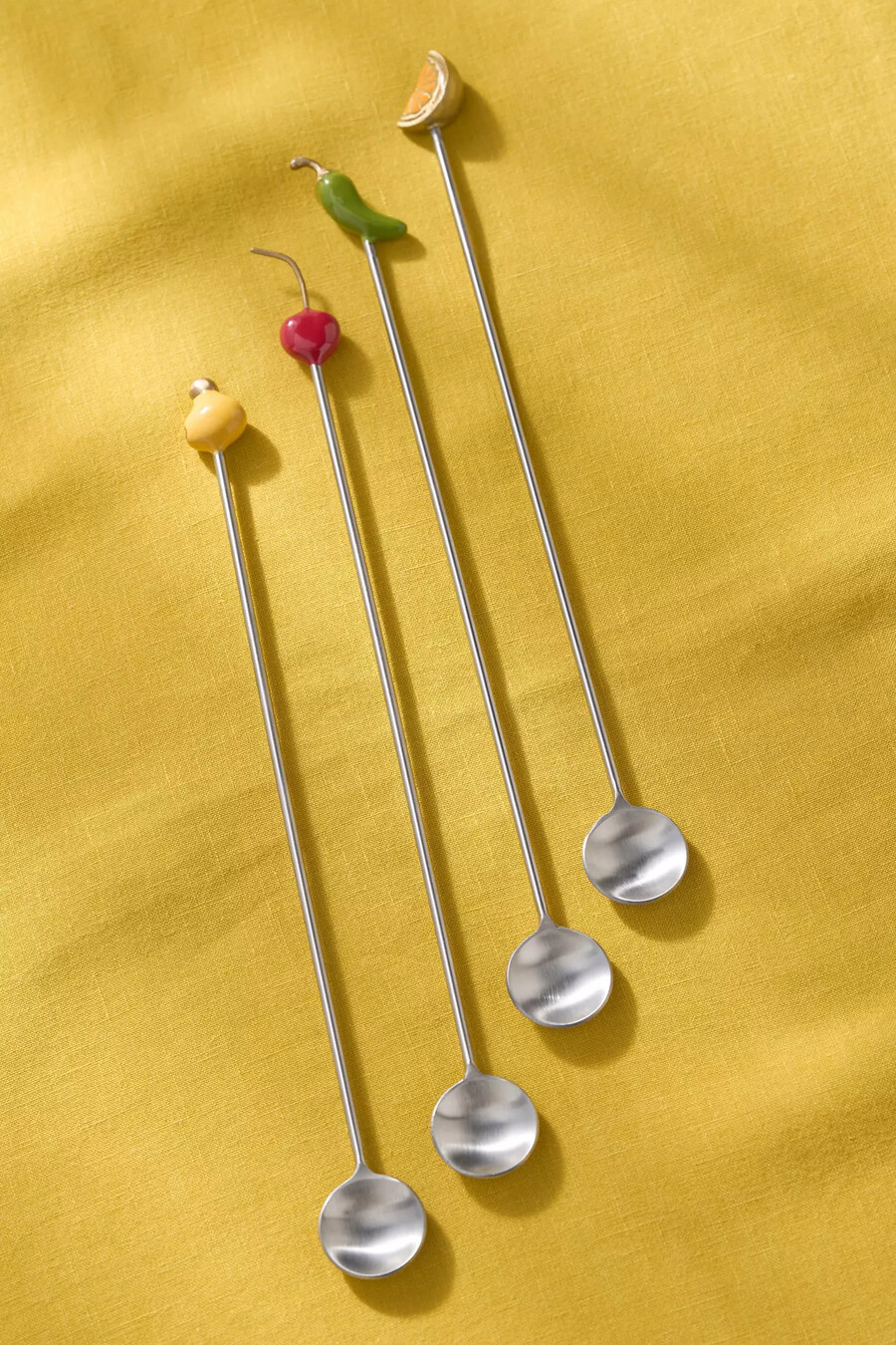 cocktail-garnierlöffel 4er-set